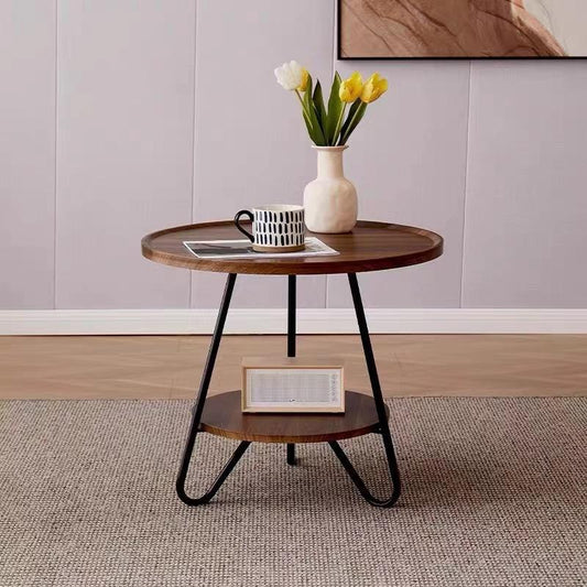 Single Side Table With Under Layer