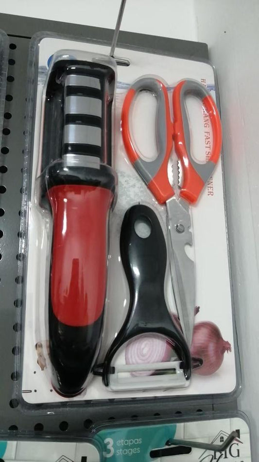 Knife Sharpener, Scissors and Peelers