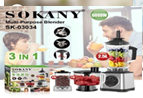 Sokany 3 in 1 Multipurpose Blender