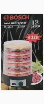 Bosch 12 Layer Electric Food Dehydrator